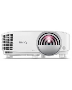 Мултимедиен проектор BenQ - MX808STH, бял