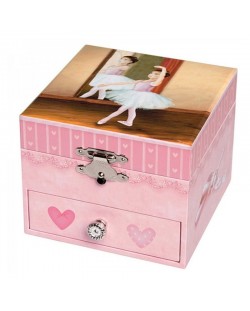 Музикална кутия Trousselier - Малката балерина - Фигура Балерина