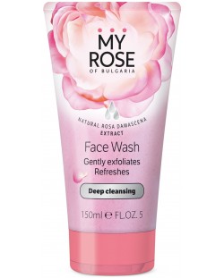 My Rose of Bulgaria Измиващ гел за лице, 150 ml