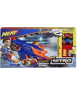 Комплект Hasbro Nerf - Изстрелвачка Nitro с дълга цев