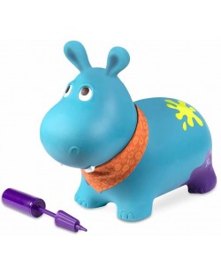 Надуваема играчка за яздене Battat - Хипопотам