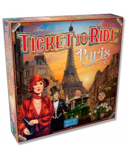 Настолна игра Ticket To Ride: Paris (българско издание) - Семейна