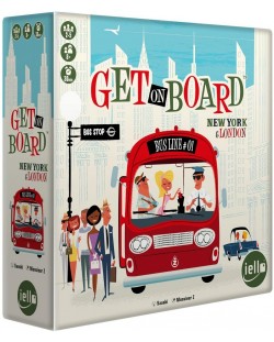 Настолна игра Get on Board: New York & London - семейна