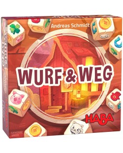 Настолна игра Wurf & Weg - семейна