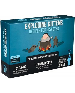 Настолна игра Exploding Kittens: Recipes For Disaster - парти
