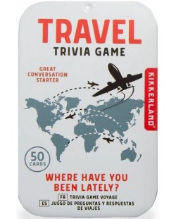 Настолна игра Travel Trivia Game
