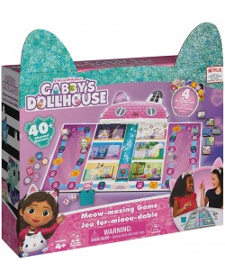 Настолна игра Gabby's Dollhouse - детска