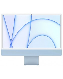 Настолен компютър AiO Apple - iMac, 24'', M1 8/8, 8GB/256GB, син