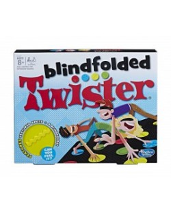 Настолна игра Hasbro - Twister, със затворени очи