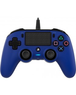 Контролер Nacon за PS4  - Wired Compact, син