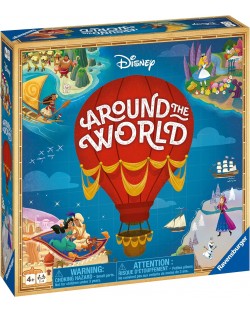 Настолна игра Ravensburger - Disney: Around the World - Детска