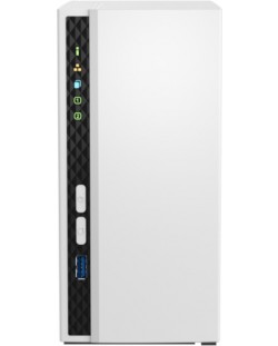 NAS устройство Qnap - TS-233-EU, 2GB, бяло