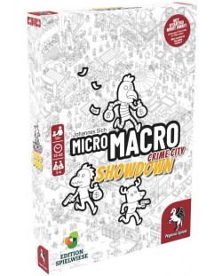 Настолна игра MicroMacro: Crime City - Showdown - Кооперативна