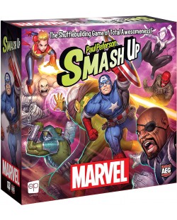 Настолна игра Smash Up: Marvel - семейна