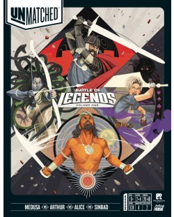 Настолна игра Unmatched: Battle of Legends, vol. 1