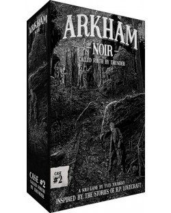 Настолна соло игра Arkham Noir: Called Forth by Thunder - Стратегическа
