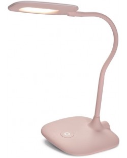 Настолна LED лампа Emos - Stella Z7602P, 5W, 12V, 500lm, 4000k, розова