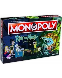 Настолна игра Monopoly -Rick and Morty Edition