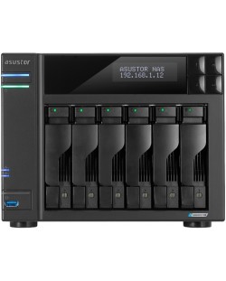 NAS устройство Asustor - Lockerstor AS6706, 8GB, черно