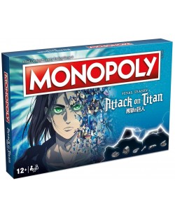 Настолна игра Monopoly - Attack On Titan