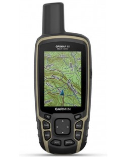 Навигация Garmin - GPSMAP 65, 2.6'', 16GB, черна/кафява