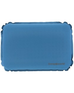 Надуваема възглавница Trangoworld - Mattress pillow ergo, синя