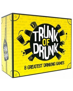 Настолна игра Trunk of Drunk: 8 Greatest Drinking Games - Парти