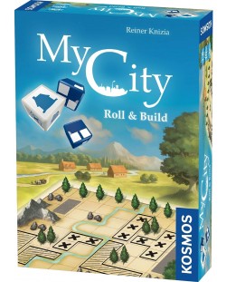 Настолна игра My City: Roll & Build - семейна