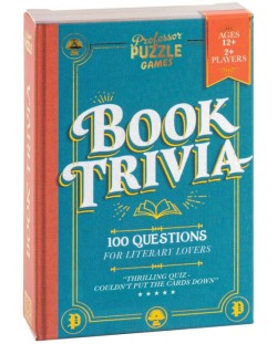 Настолна игра Professor Puzzle - Book Trivia