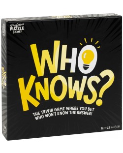 Настолна игра WHO KNOWS? - парти