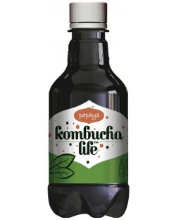 Papaya Натурална напитка, 500 ml, Kombucha Life