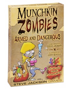 Игра с карти Munchkin Zombies 2: Armed and Dangerous (Updated)
