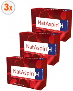 NatAspin H, 3 х 30 капсули, Valentis