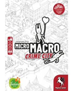 Настолна игра MicroMacro: Crime City - семейна