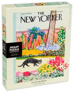 Пъзел New York Puzzle от 1000 части - Дебнеща котка