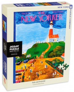 Пъзел New York Puzzle от 500 части - Фарът