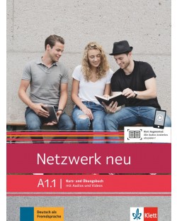 Netzwerk neu A1.1, Kurs- und Ubungsbuch mit Audios und Videos
