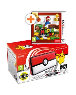 New Nintendo 2DS XL Pokéball Edition + Super Mario 3D Land