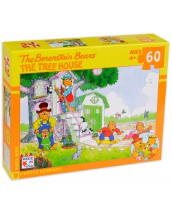 Пъзел New York Puzzle от 60 части - Къща на дървото