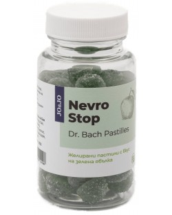 Nevro Stop Dr. Bach Пастили, зелена ябълка, 80 g, Jo & Jo