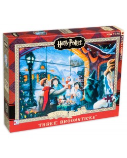 Пъзел New York Puzzle от 500 части - Three Broomsticks