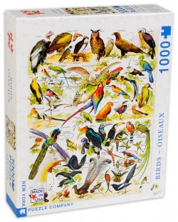 Пъзел New York Puzzle от 1000 части - Птици