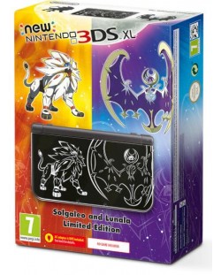 New Nintendo 3DS XL - Solgaleo and Lunala Limited Edition