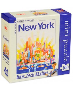 Мини пъзел New York Puzzle от 100 части - Ню Йорк
