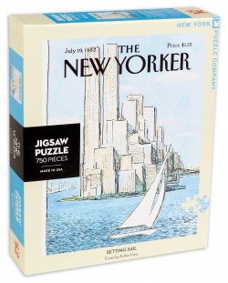 Пъзел New York Puzzle от 750 части - Отплаване