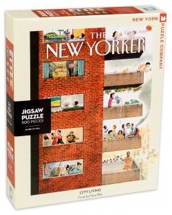 Пъзел New York Puzzle от 500 части - Градски живот