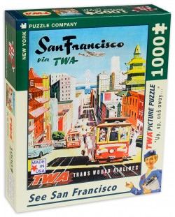 Пъзел New York Puzzle от 1000 части - Сан Франциско