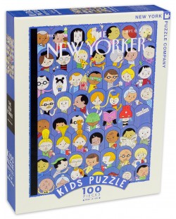 Пъзел New York Puzzle от 100 части - На кино