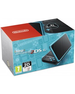 New Nintendo 2DS XL - Black & Turquoise