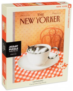 Пъзел New York Puzzle от 1000 части - Cattuccino